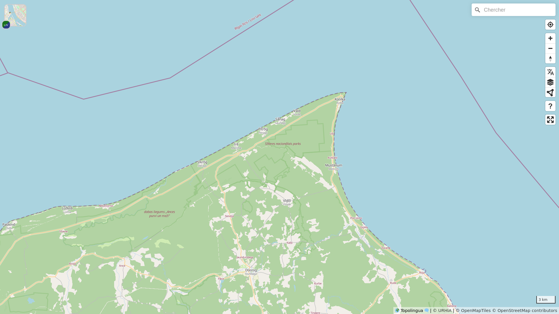 Screenshot of Maps (Topolingua)